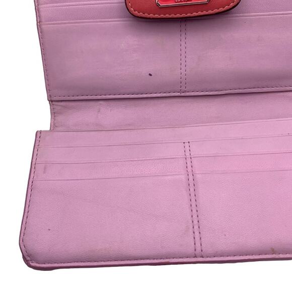 y2k COACH Carriage Signature Canvas Wallet - Picture 6 of 10